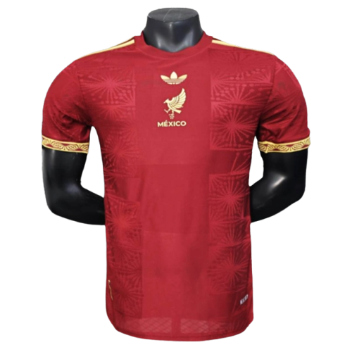 Mexico 25/26 Gold Cup Edition Jersey - Red - Player Version