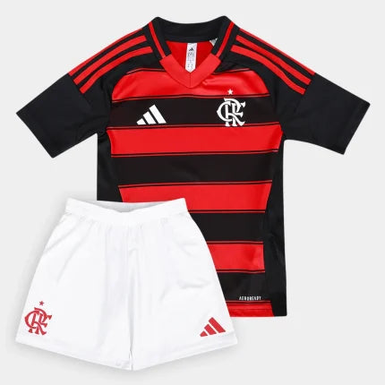 Flamengo 2025/26 Home – Kit Kids