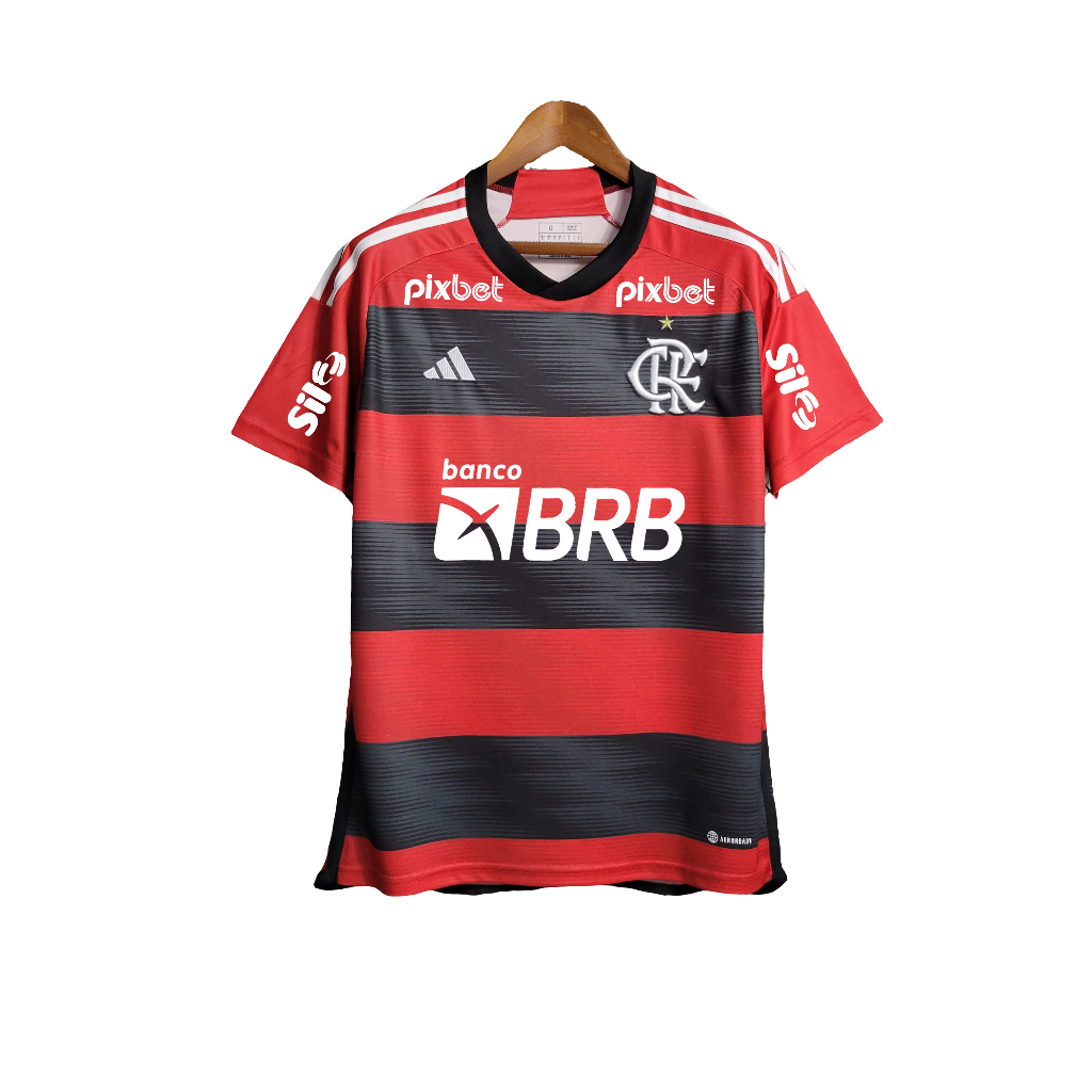 Flamengo 23/24 I Home Jersey - All Sponsors - Fan Version
