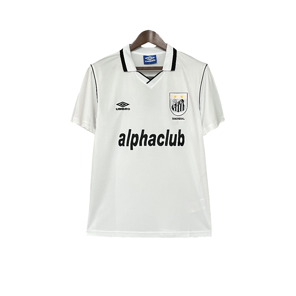 Santos 2001 I Home Jersey - Retro Version
