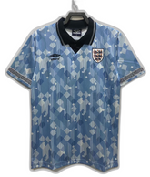 England 1990 Blue Edition Jersey - Retro Version