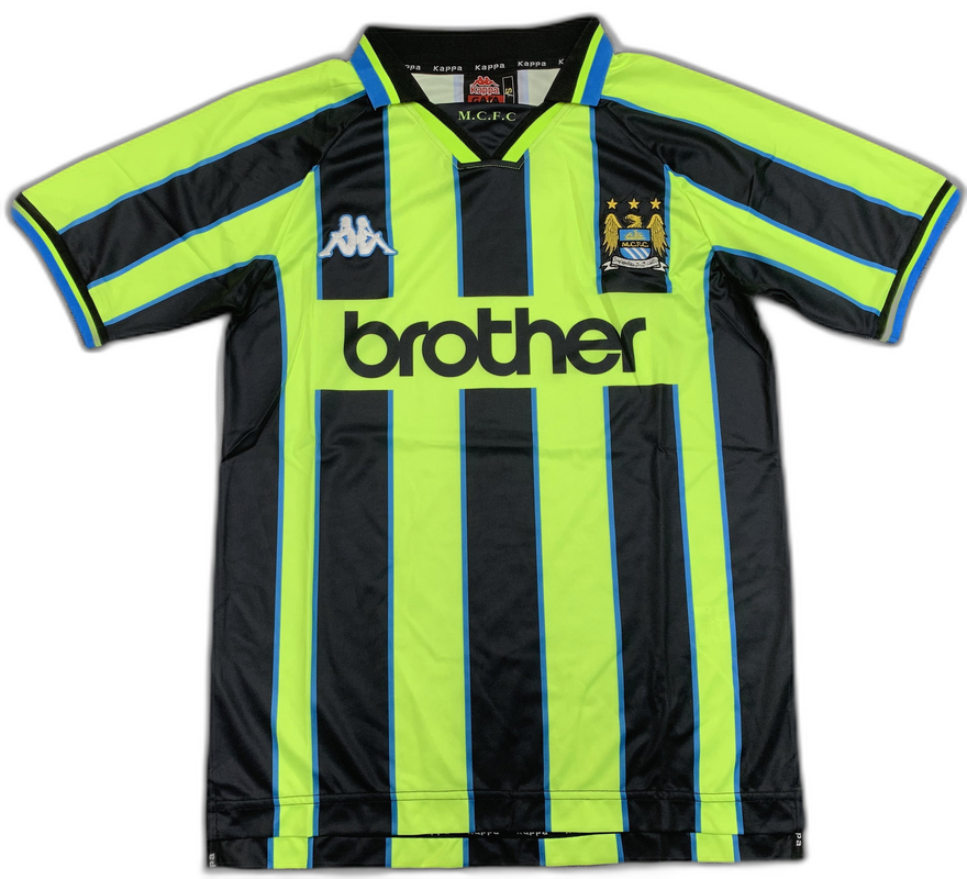Manchester City 98/99 II Away Jersey - Retro Version