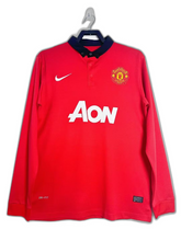 Manchester United 13/14 I Home Jersey - Long Sleeve Retro Version