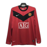 Manchester United 2010 I Home Jersey - Long Sleeve Retro Version