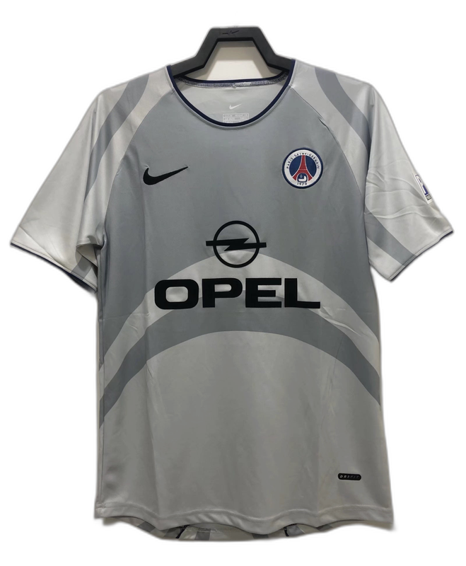 Paris Saint-Germain (PSG) 2001 Gray Jersey - Retro Version