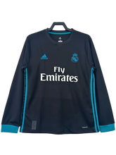 Real Madrid 17/18 II Away Jersey - Long Sleeve Retro Version
