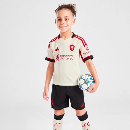 Liverpool 2025/26 Away – Kit Kids
