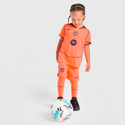 Barcelona 2025/26 Third Total 90 – Kit Kids