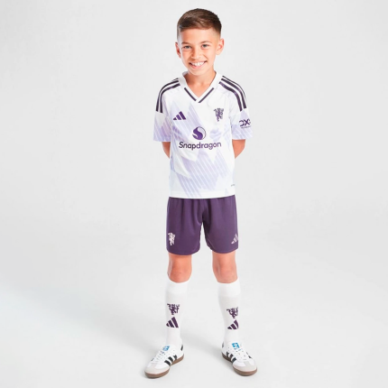Manchester United 2025/26 Away – Kit Kids