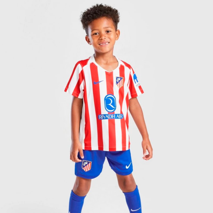 Atletico Madrid 2025/26 Home – Kit Kids