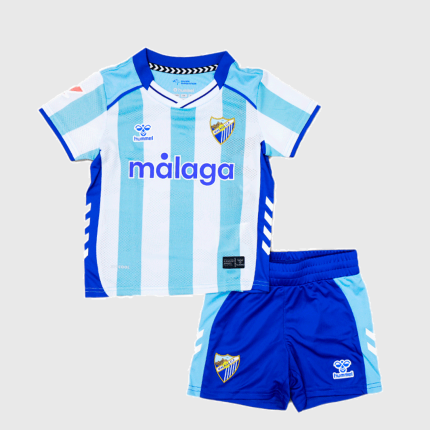 Málaga 2025/26 Home – Kit Kids