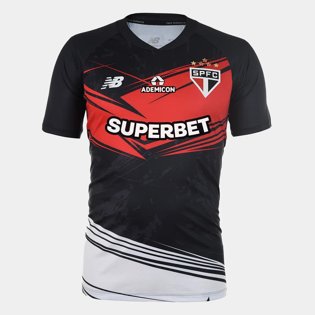 Sao Paulo 25/26 Goalkeeper Jersey - Black - Fan Version