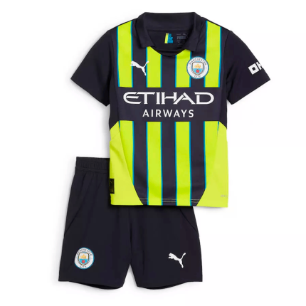 Manchester City 2024/25 Away – Kids Kit