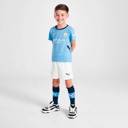 Manchester City 2024/25 Home – Kids Kit