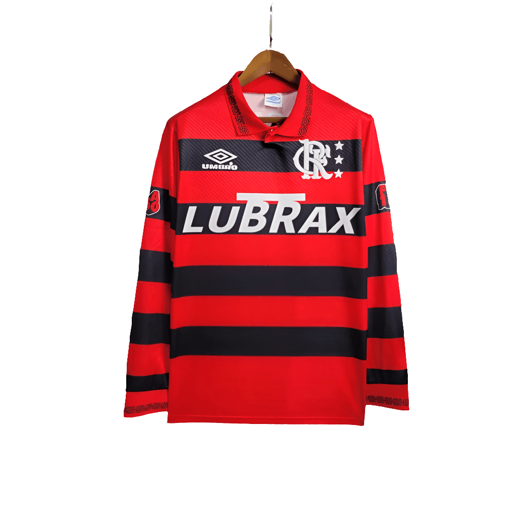 Flamengo 94/95 I Home Jersey - Long Sleeve Retro Version