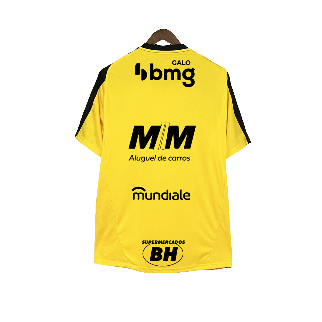 Atletico Mineiro 25/26 Yellow Training Jersey - All Sponsors - Fan Version