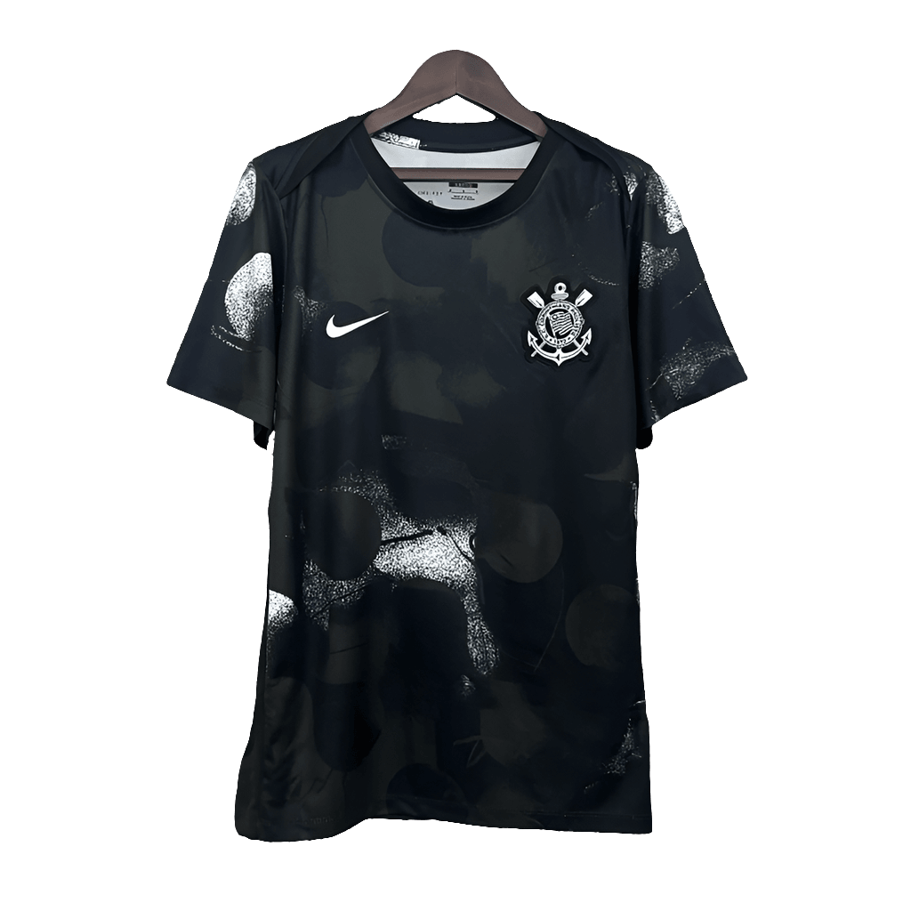 Corinthians 25/26 Training Jersey - Black - Fan Version