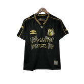 Santos 24/25 Charlie Brown JR Jersey - Black - Fan Version