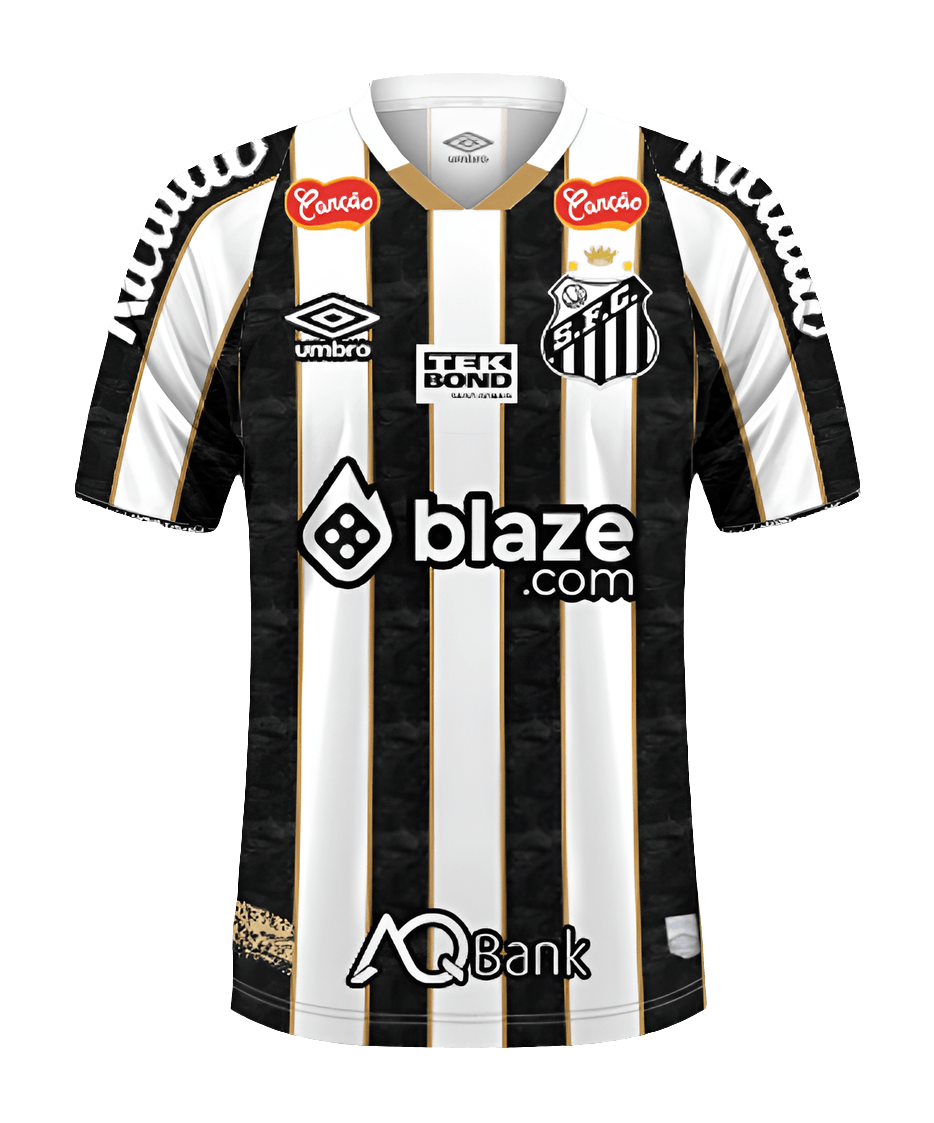 Santos 24/25 II Away Jersey - All Sponsors - Fan Version