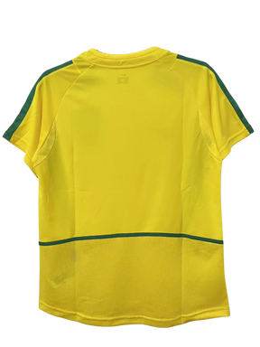 Brazil 2002 I Home Jersey - Retro Version